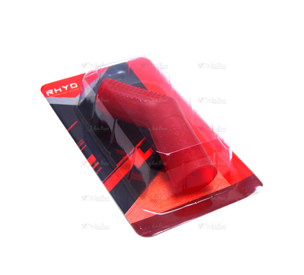 protector de pedal de cambios rojo