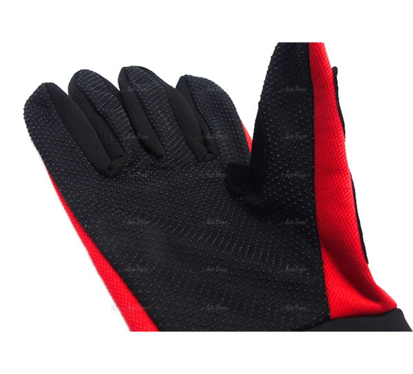 guantes cerrados l rojo