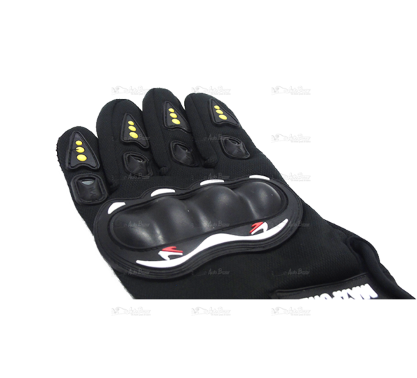 guantes cerrados protectores l negro