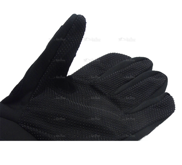 guantes cerrados protectores l negro