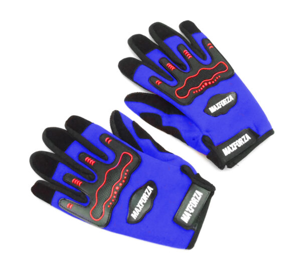 guantes cerrados  xl azul