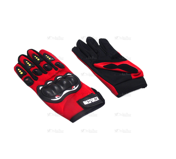 Guantes cerrados  xl rojo