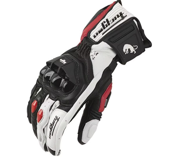 Guantes GP blanco/rojo XL